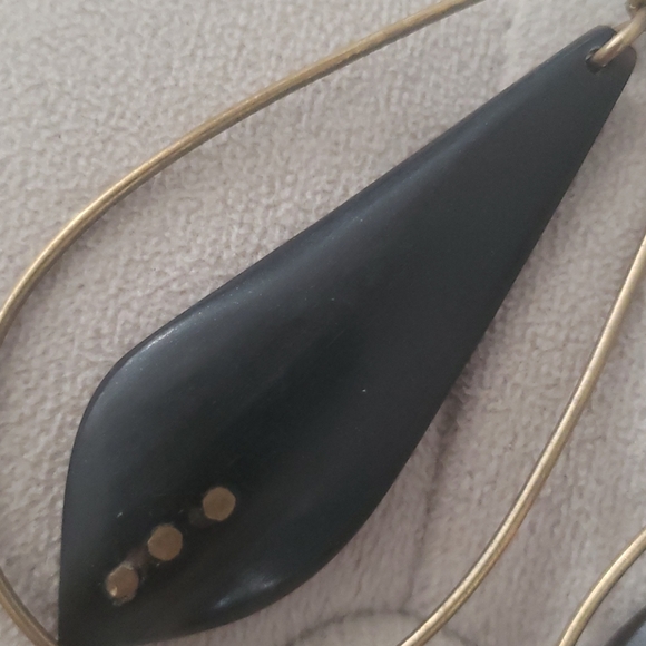 NWOT handmade drop earrings from Nigeria - Picture 8 of 8